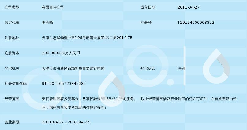 华龄（天津）股权投资基金管理 专业投资管理咨询服务深度解析